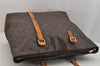 Authentic Louis Vuitton Monogram Cabas Mezzo Shoulder Tote Bag M51151 Junk 4996J