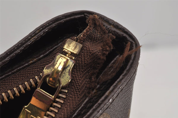 Authentic Louis Vuitton Monogram Cabas Mezzo Shoulder Tote Bag M51151 Junk 4996J