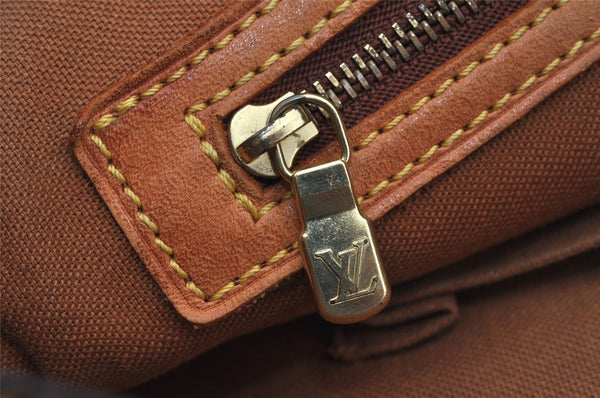 Authentic Louis Vuitton Monogram Cabas Mezzo Shoulder Tote Bag M51151 Junk 4996J