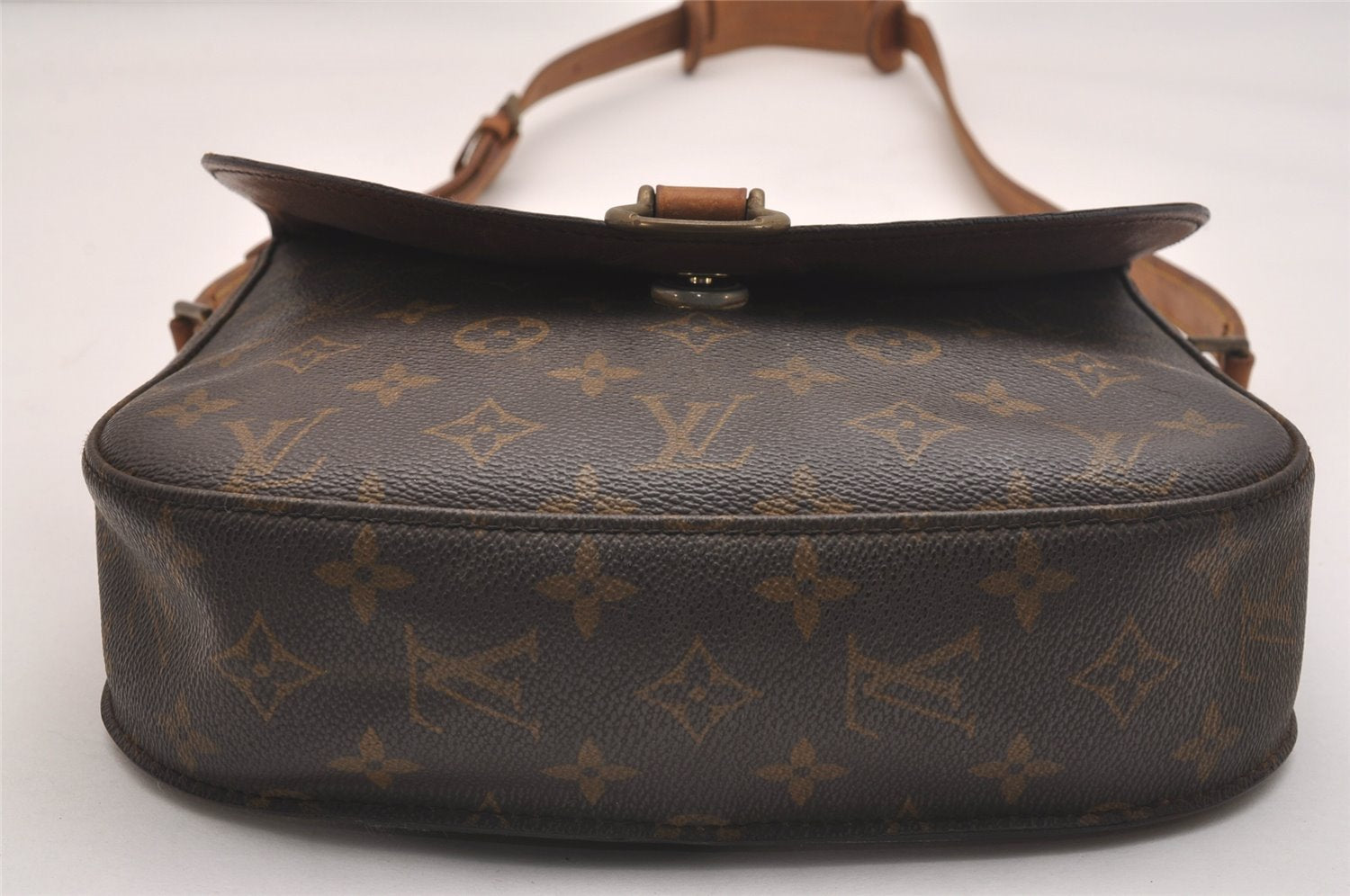Authentic Louis Vuitton Monogram Saint Cloud GM M51242 Shoulder Cross Bag 4997J