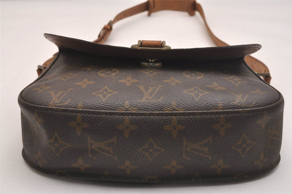 Authentic Louis Vuitton Monogram Saint Cloud GM M51242 Shoulder Cross Bag 4997J