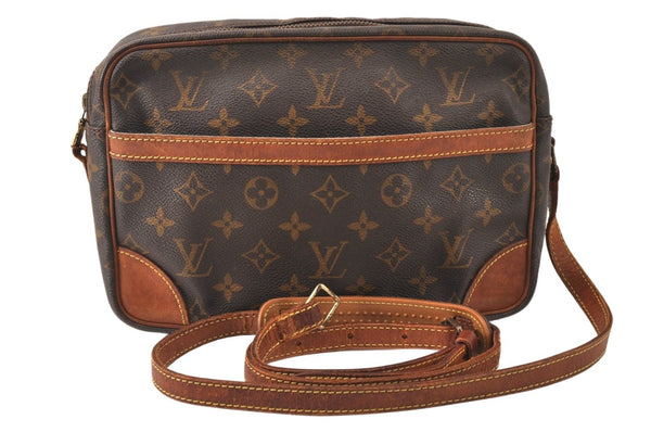 Authentic Louis Vuitton Monogram Trocadero 27 Shoulder Bag M51274 LV Junk 4997K