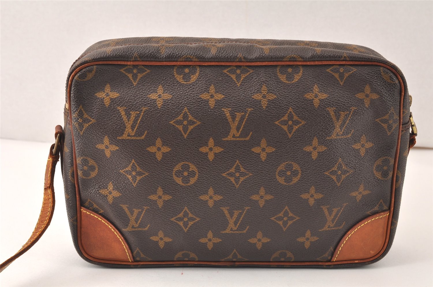 Authentic Louis Vuitton Monogram Trocadero 27 Shoulder Bag M51274 LV Junk 4997K