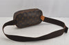 Authentic Louis Vuitton Monogram Pochette Gange Waist Body Bag M51870 LV 4998J