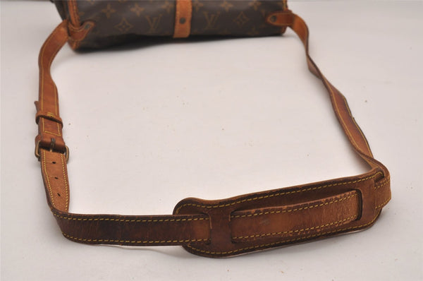 Authentic Louis Vuitton Monogram Saumur 30 Shoulder Cross Bag M42256 LV 4999J
