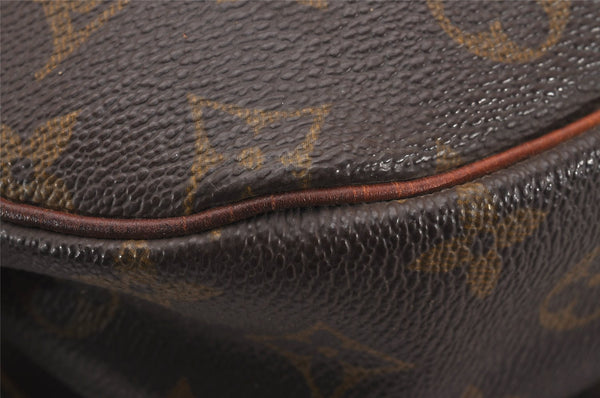 Authentic Louis Vuitton Monogram Saumur 30 Shoulder Cross Bag M42256 LV 4999J