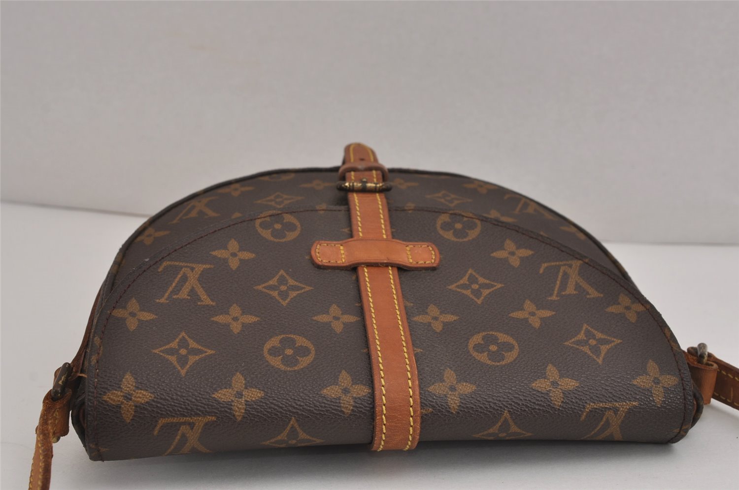 Authentic Louis Vuitton Monogram Chantilly MM Shoulder Cross Bag M51233 LV 5000J