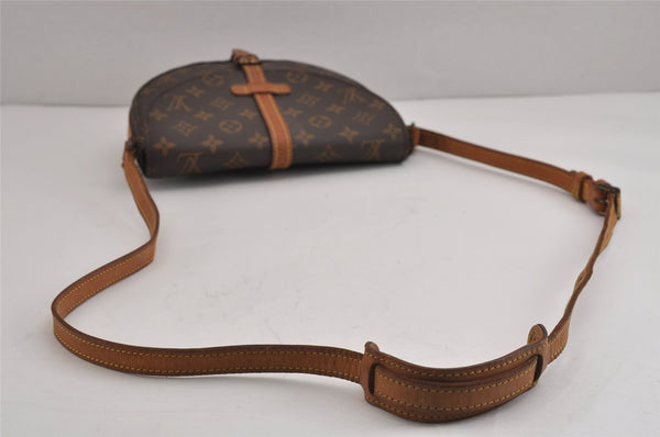Authentic Louis Vuitton Monogram Chantilly MM Shoulder Cross Bag M51233 LV 5000J