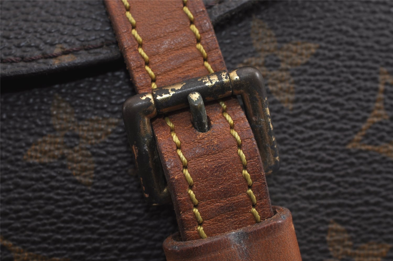 Authentic Louis Vuitton Monogram Chantilly MM Shoulder Cross Bag M51233 LV 5000J