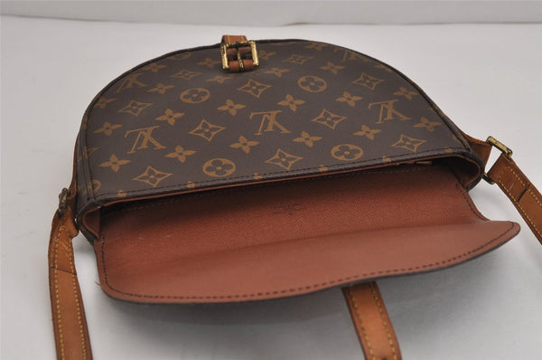 Authentic Louis Vuitton Monogram Chantilly MM Shoulder Cross Bag M51233 LV 5000J