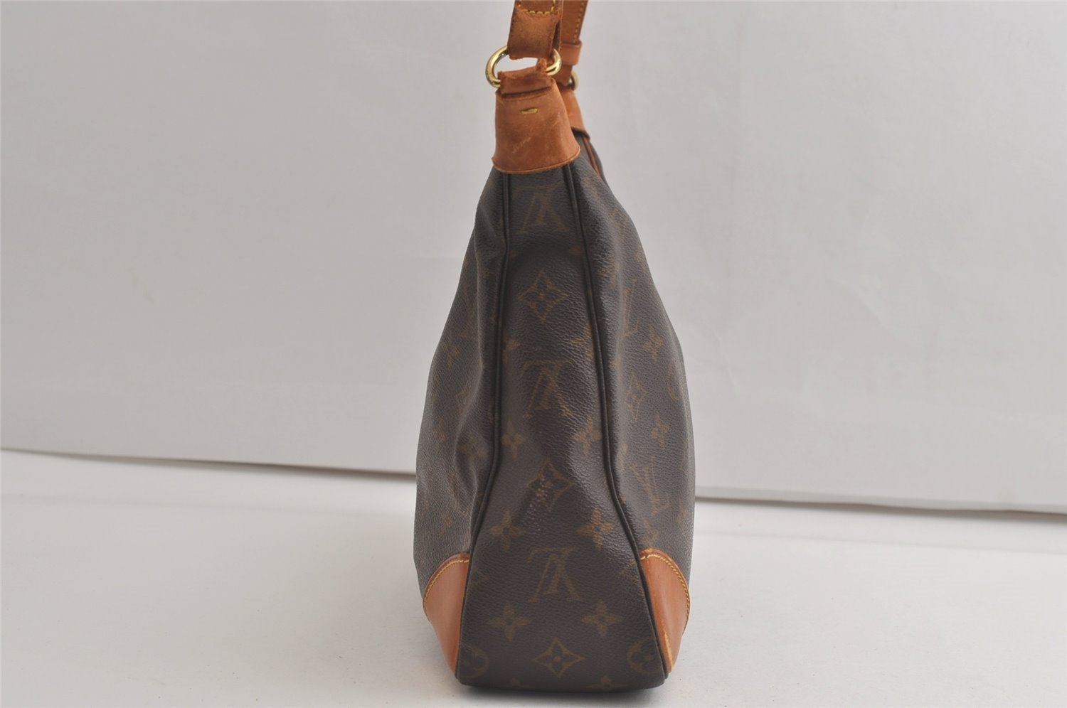 Authentic Louis Vuitton Monogram Boulogne 30 Shoulder Cross Bag M52165 LV 5000K