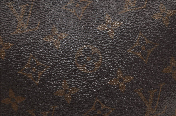 Authentic Louis Vuitton Monogram Boulogne 30 Shoulder Cross Bag M52165 LV 5000K