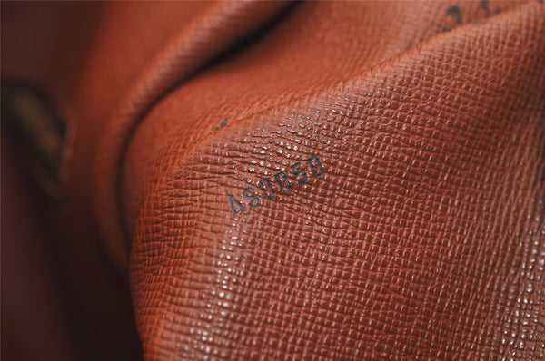 Authentic Louis Vuitton Monogram Boulogne 30 Shoulder Cross Bag M52165 LV 5000K