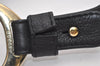 Authentic GUCCI Vintage Shoulder Hand Bag Leather 257050 Black 5002J