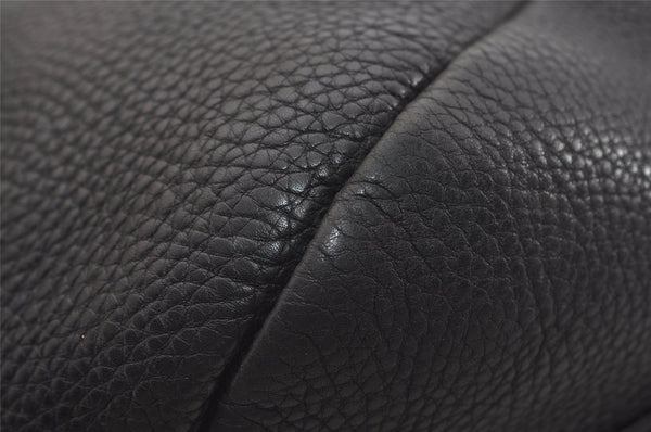 Authentic GUCCI Vintage Shoulder Hand Bag Leather 257050 Black 5002J