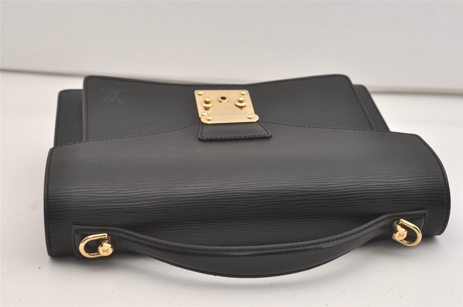 Authentic Louis Vuitton Epi Monceau 2Way Shoulder Hand Bag Black M52122 LV 5003J