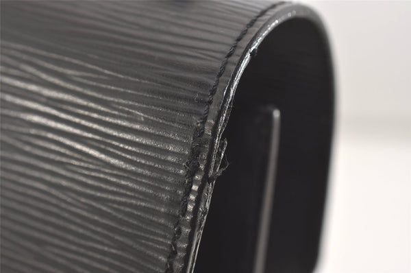 Authentic Louis Vuitton Epi Monceau 2Way Shoulder Hand Bag Black M52122 LV 5003J