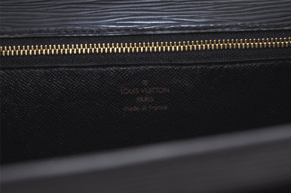 Authentic Louis Vuitton Epi Monceau 2Way Shoulder Hand Bag Black M52122 LV 5003J