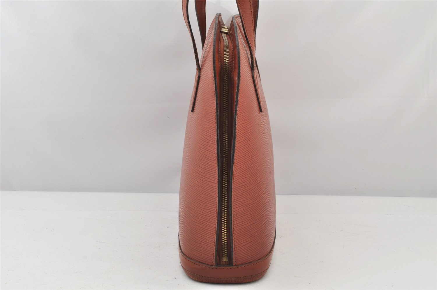 Authentic Louis Vuitton Epi Lussac Shoulder Tote Bag Brown M52283 LV 5004K