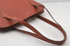 Authentic Louis Vuitton Epi Lussac Shoulder Tote Bag Brown M52283 LV 5004K