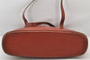 Authentic Louis Vuitton Epi Lussac Shoulder Tote Bag Brown M52283 LV 5004K