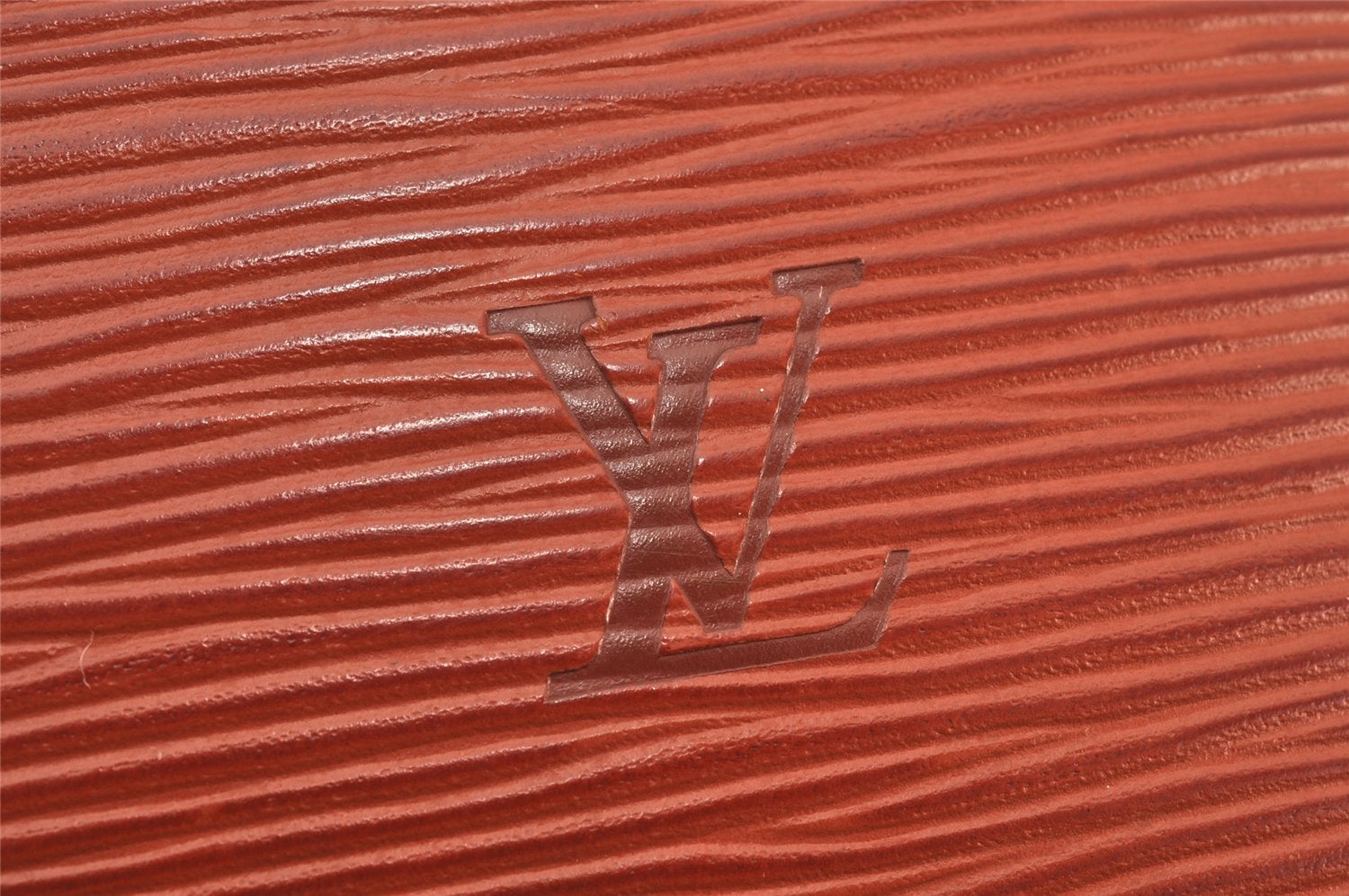 Authentic Louis Vuitton Epi Lussac Shoulder Tote Bag Brown M52283 LV 5004K