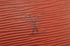 Authentic Louis Vuitton Epi Lussac Shoulder Tote Bag Brown M52283 LV 5004K