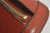 Authentic Louis Vuitton Epi Lussac Shoulder Tote Bag Brown M52283 LV 5004K