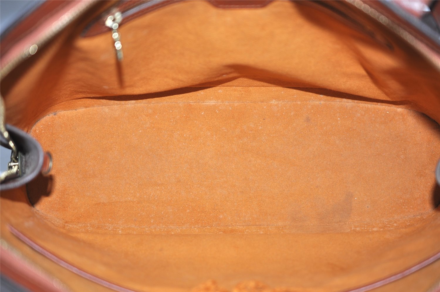 Authentic Louis Vuitton Epi Lussac Shoulder Tote Bag Brown M52283 LV 5004K