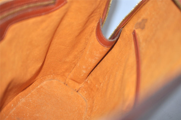 Authentic Louis Vuitton Epi Lussac Shoulder Tote Bag Brown M52283 LV 5004K