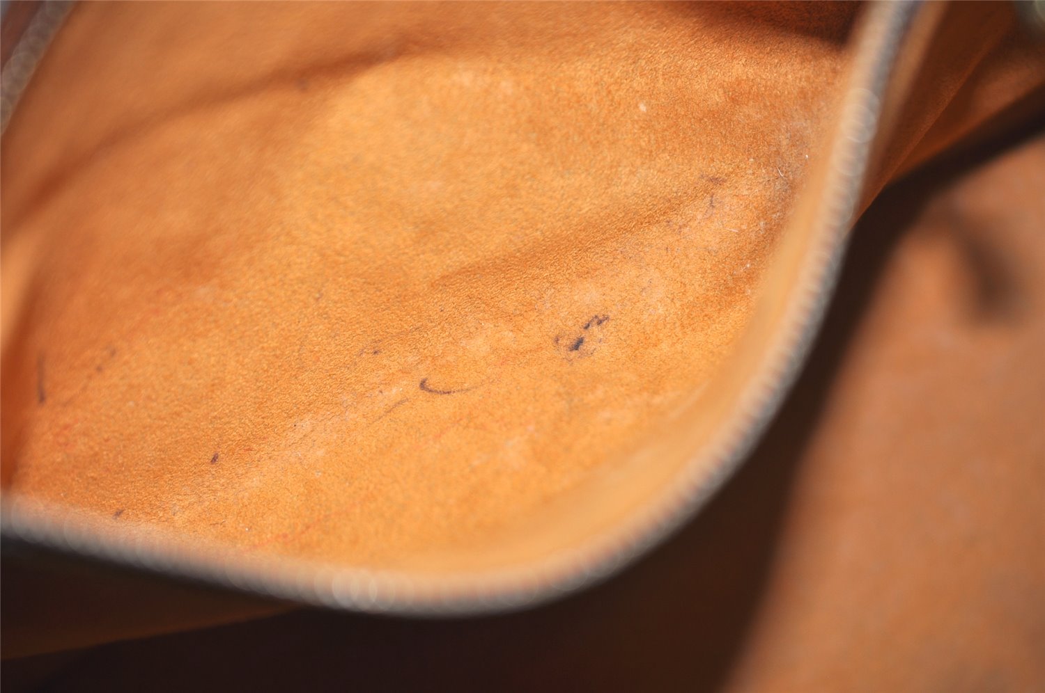 Authentic Louis Vuitton Epi Lussac Shoulder Tote Bag Brown M52283 LV 5004K