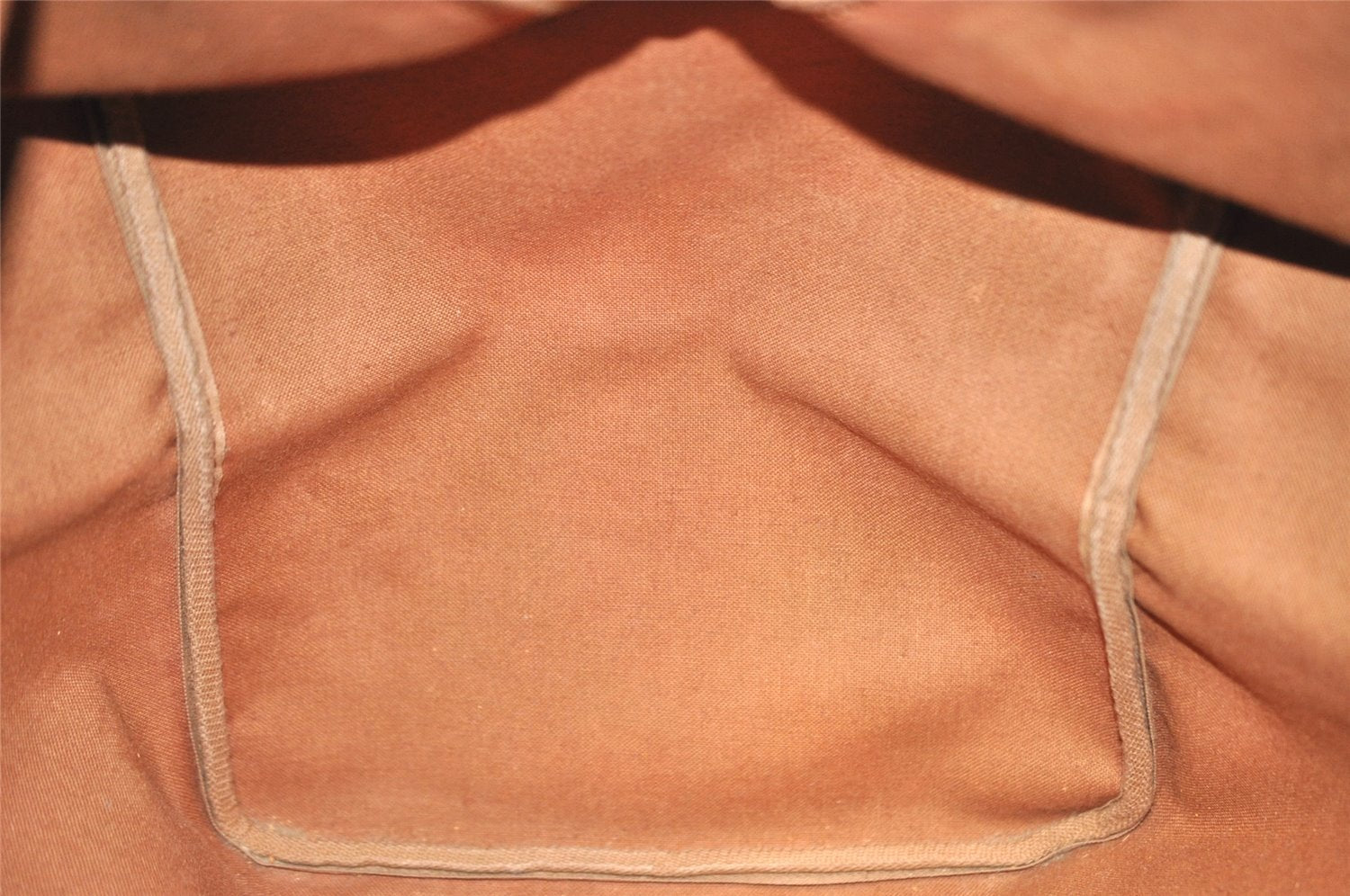 Authentic Louis Vuitton Monogram Sac Souple55 Hand Boston Bag Old Model LV 5006I