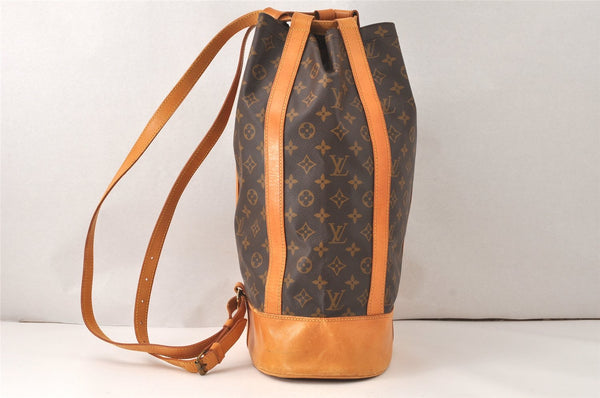 Authentic Louis Vuitton Monogram Randonnee GM Shoulder Bag M42244 LV 5006K