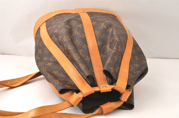 Authentic Louis Vuitton Monogram Randonnee GM Shoulder Bag M42244 LV 5006K