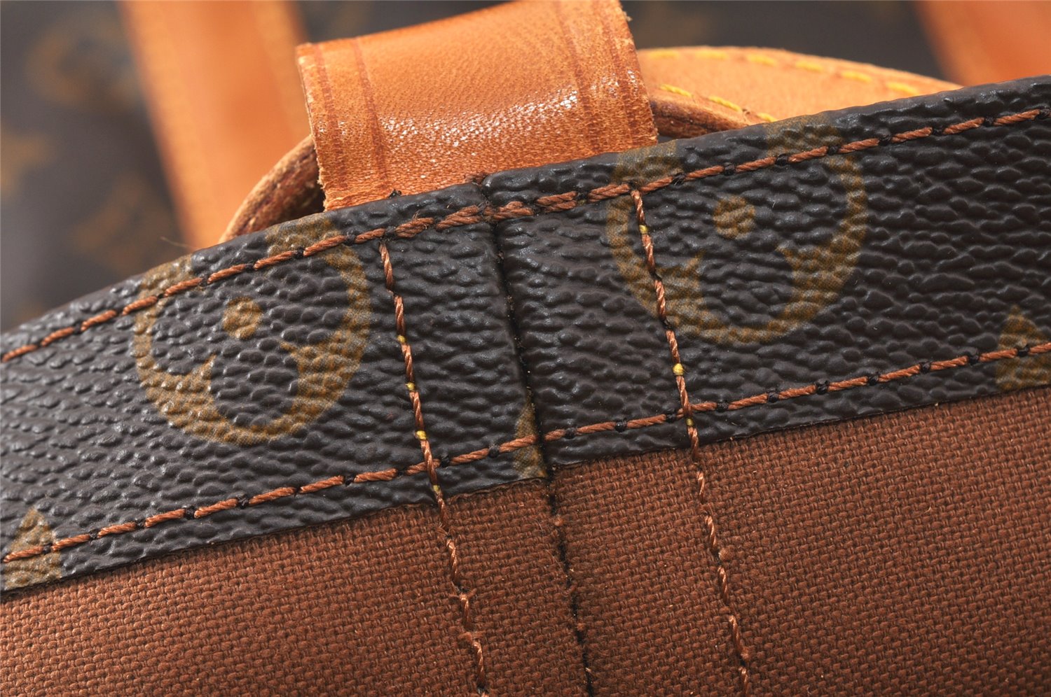 Authentic Louis Vuitton Monogram Randonnee GM Shoulder Bag M42244 LV 5006K