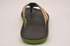Auth Louis Vuitton Flip Flops Sandals Rubber Leather Size EU 7 Brown Box 5007J