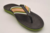 Auth Louis Vuitton Flip Flops Sandals Rubber Leather Size EU 7 Brown Box 5007J