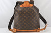 Authentic Louis Vuitton Monogram Montsouris GM Backpack M51135 LV 5009K
