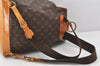 Authentic Louis Vuitton Monogram Montsouris GM Backpack M51135 LV 5009K