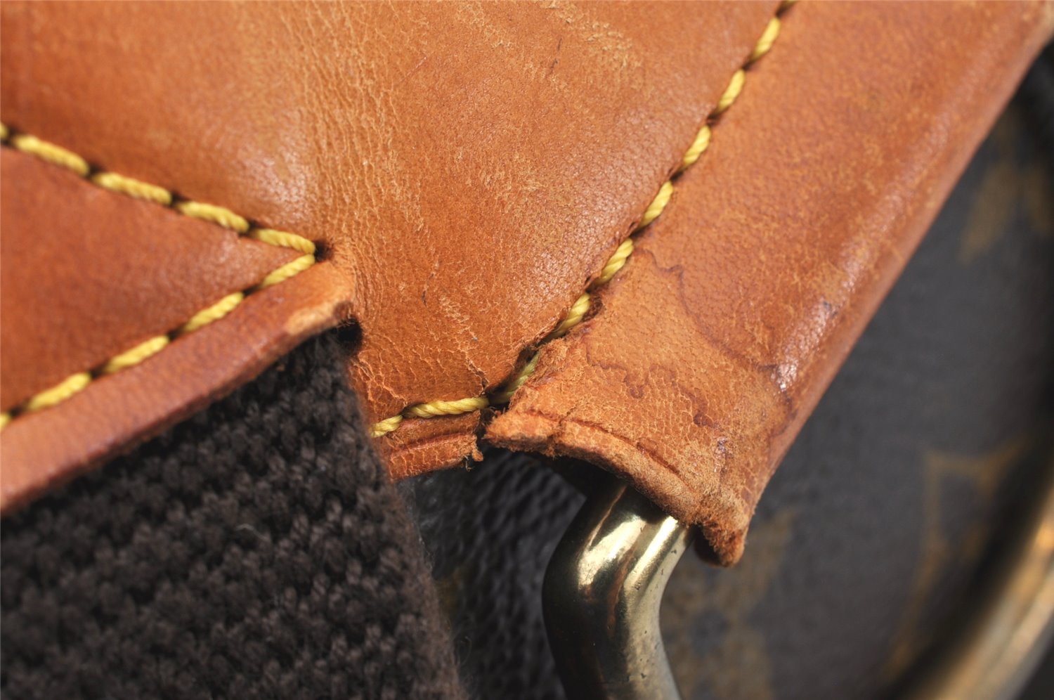 Authentic Louis Vuitton Monogram Montsouris GM Backpack M51135 LV 5009K