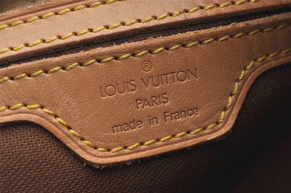 Authentic Louis Vuitton Monogram Montsouris GM Backpack M51135 LV 5009K