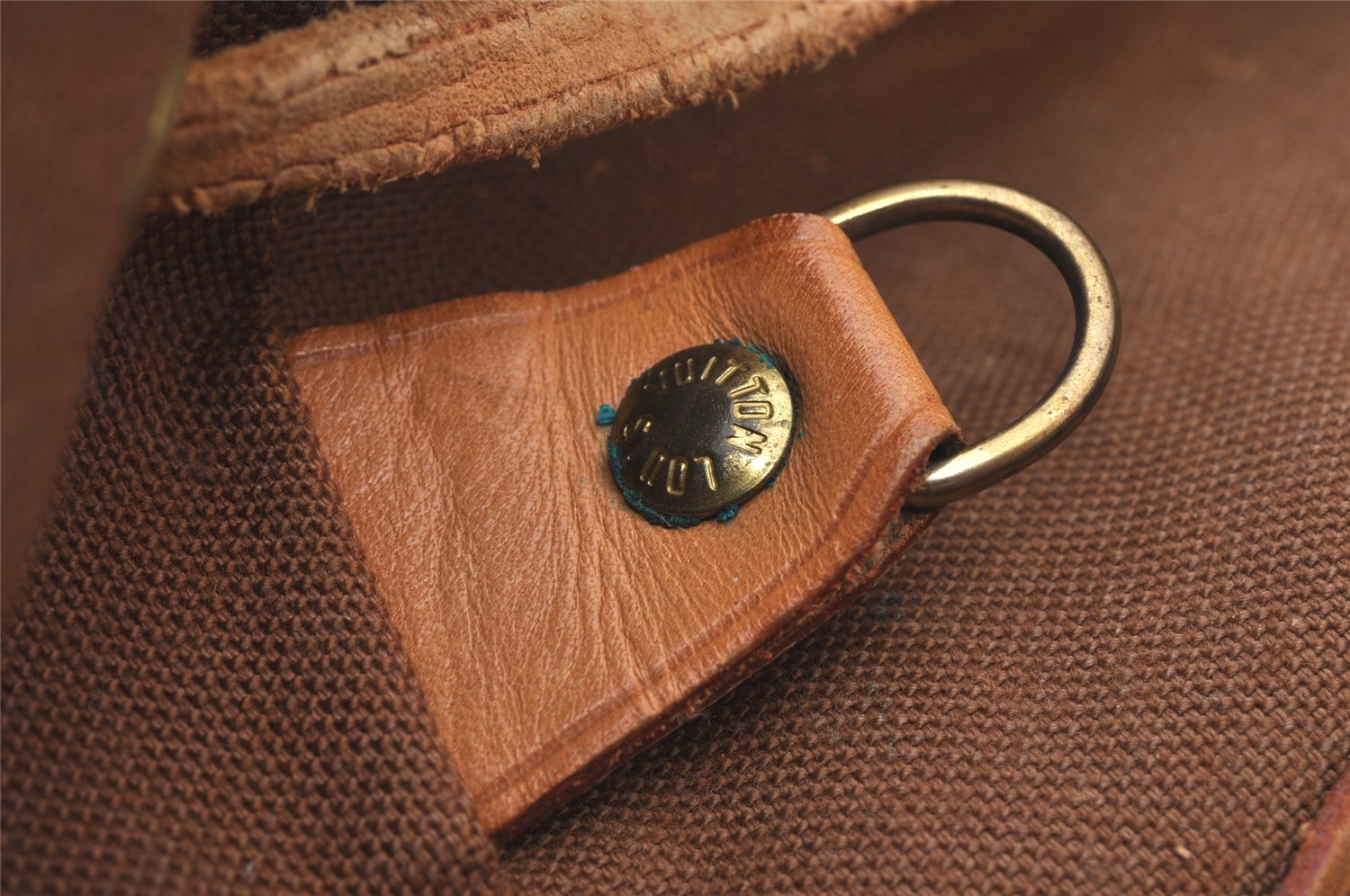 Authentic Louis Vuitton Monogram Montsouris GM Backpack M51135 LV 5009K