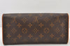 Authentic Louis Vuitton Monogram Pochette Twin GM Shoulder Bag M51852 LV 5010K