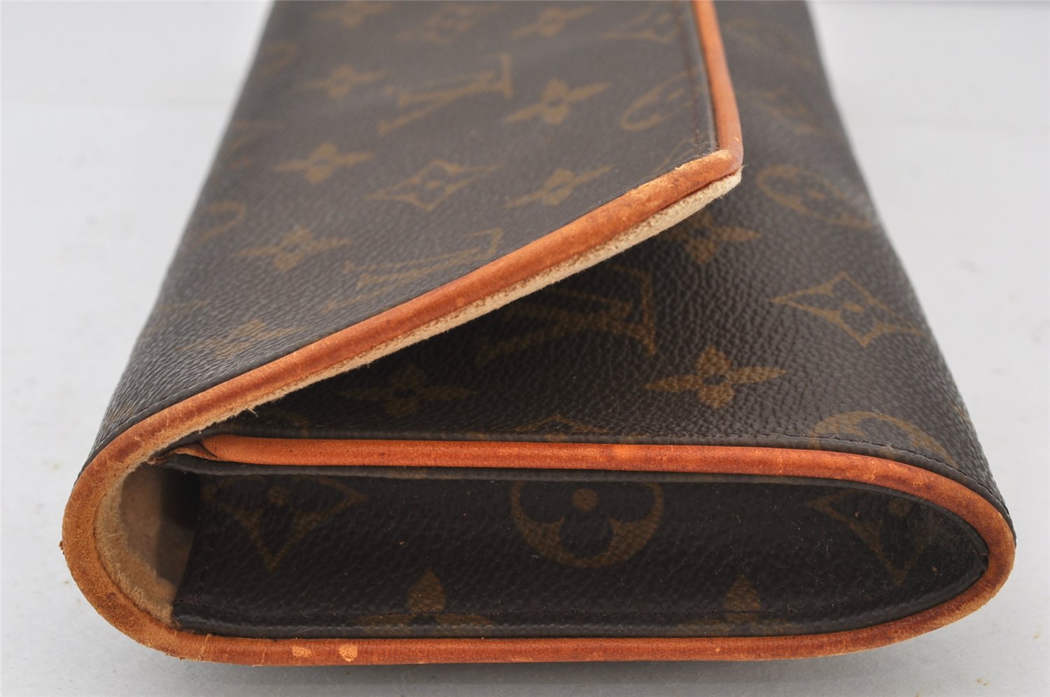 Authentic Louis Vuitton Monogram Pochette Twin GM Shoulder Bag M51852 LV 5010K