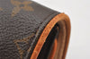 Authentic Louis Vuitton Monogram Pochette Twin GM Shoulder Bag M51852 LV 5010K