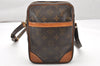 Authentic Louis Vuitton Monogram Danube Shoulder Cross Bag M45266 Junk 5011K