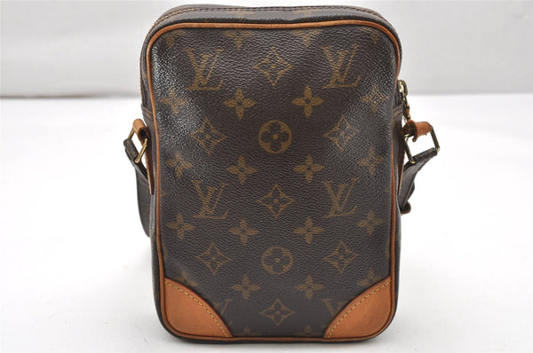 Authentic Louis Vuitton Monogram Danube Shoulder Cross Bag M45266 Junk 5011K