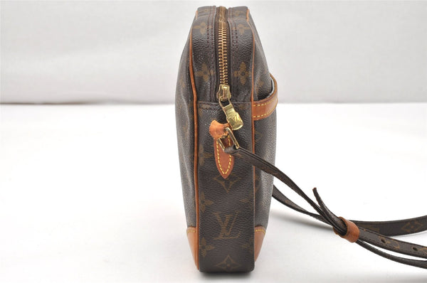 Authentic Louis Vuitton Monogram Danube Shoulder Cross Bag M45266 Junk 5011K