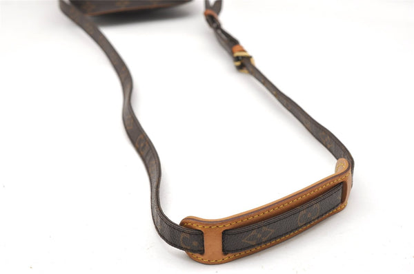 Authentic Louis Vuitton Monogram Danube Shoulder Cross Bag M45266 Junk 5011K