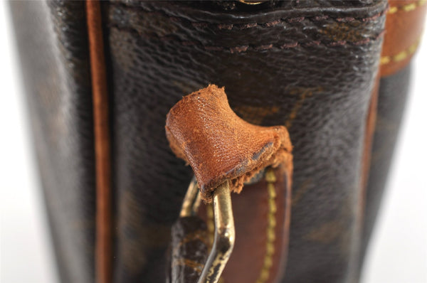 Authentic Louis Vuitton Monogram Danube Shoulder Cross Bag M45266 Junk 5011K